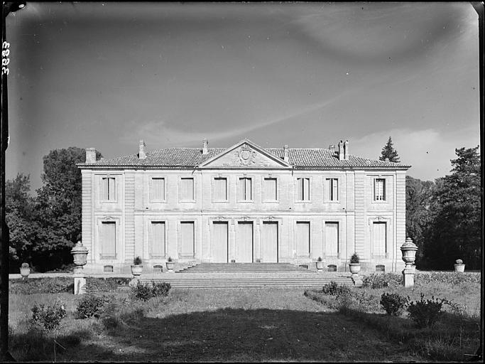 Façade sur parc