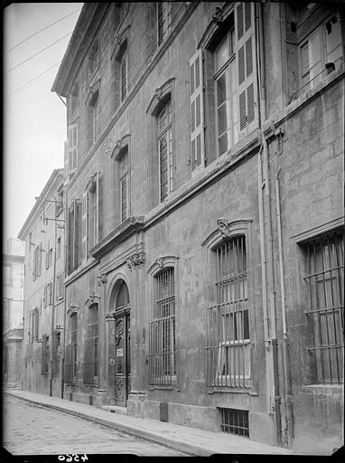 Vue d'ensemble de la façade