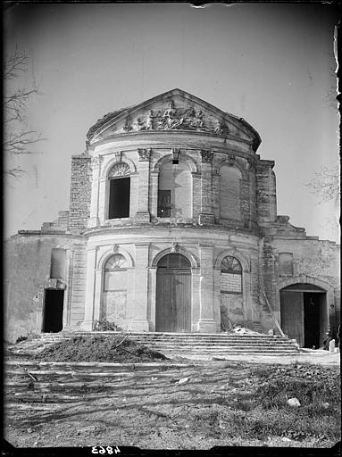 Façade du château