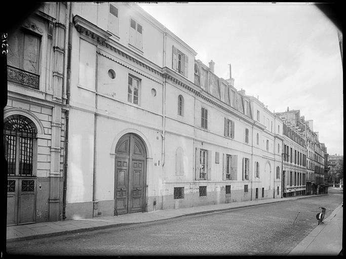 Façade sur rue