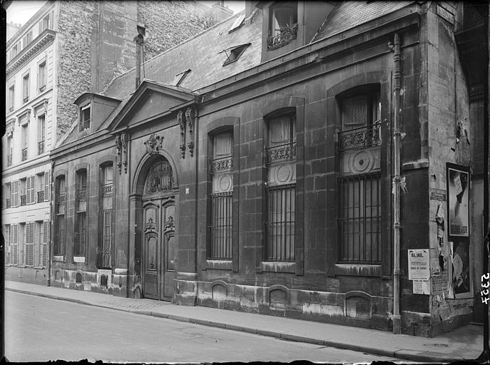 Façade sur rue