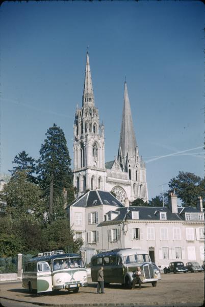 Ensemble nord-ouest vu de la place du Châtelet