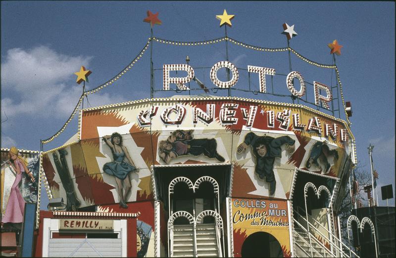 Foire du Trône : manège Rotor Coney island