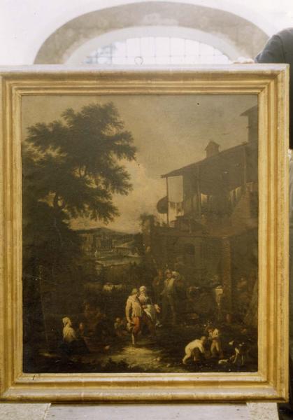 Tableau, cadre : Cour de ferme
