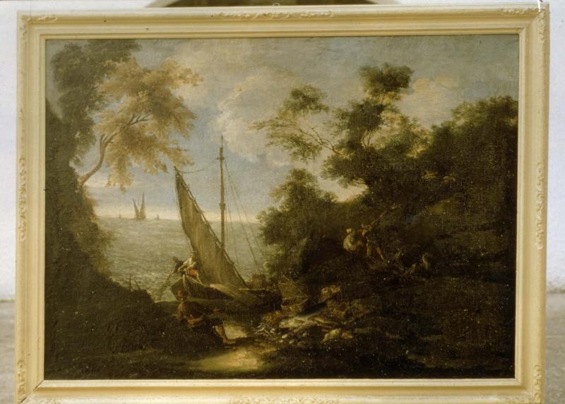 Tableau, cadre : Crique