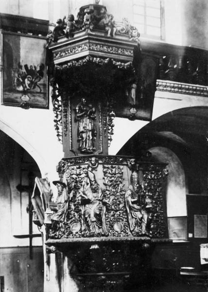 chaire à prêcher, vue générale