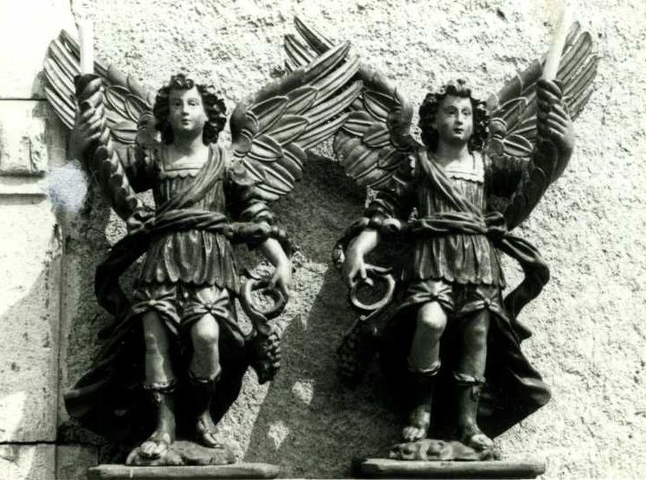 2 statues : anges céroféraires - © Ministère de la Culture (France), Médiathèque du patrimoine et de la photographie, diffusion RMN-GP