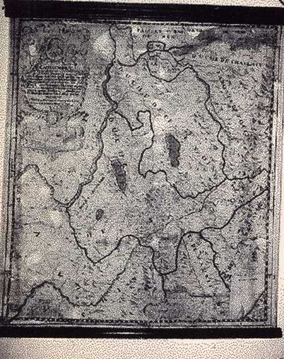 carte des biens de l'abbaye de Tamié en 1706 (document numérisé) - © Ministère de la Culture (France), Médiathèque du patrimoine et de la photographie, diffusion RMN-GP