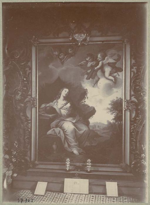 tableau, cadre : sainte Madeleine dans le désert - © Ministère de la Culture (France), Médiathèque du patrimoine et de la photographie, diffusion GrandPalaisRmn Photo