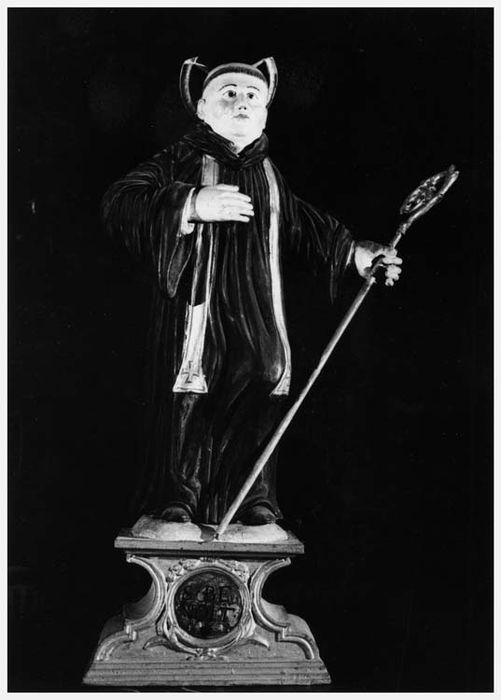 Statue (statuette) : Saint Benoît