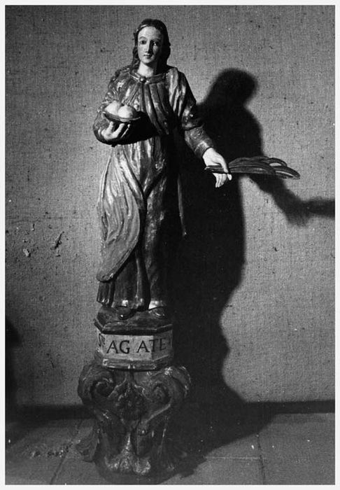 Statue : Sainte Agathe