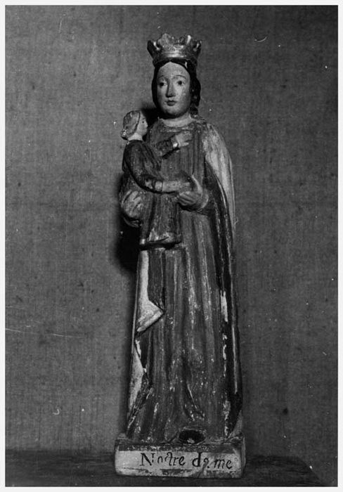 Statue : Vierge à l'Enfant