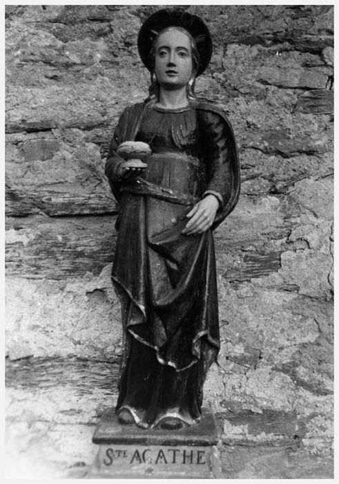 Statue : Sainte Agathe