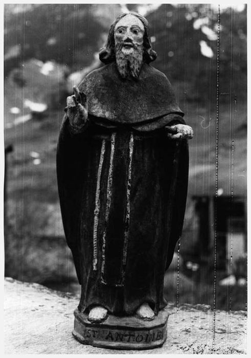 statue (statuette) : Saint Antoine abbé