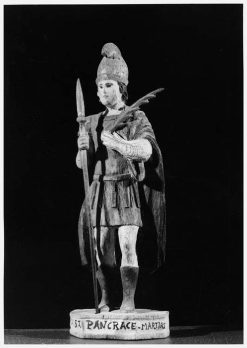 statue (statuette) : Saint Pancrace