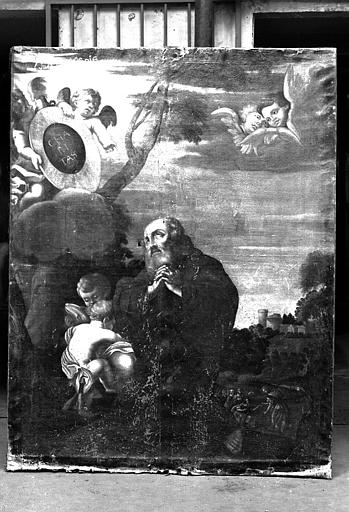 Saint François-de-Paule, peinture sur toile