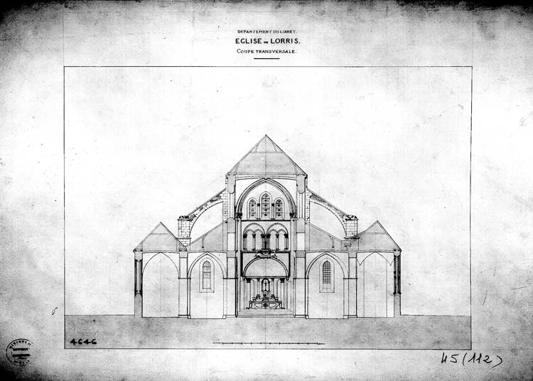 Plan de coupe transversale