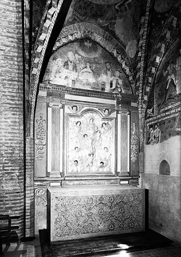 Retable en bois doré de l'Assomption