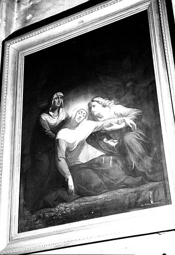 Peinture sur toile (chapelle de la Vierge) : La Pâmoison de la Vierge. Salon de 1859