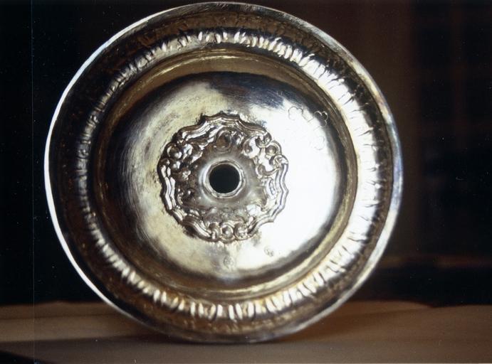 calice, détail du pied