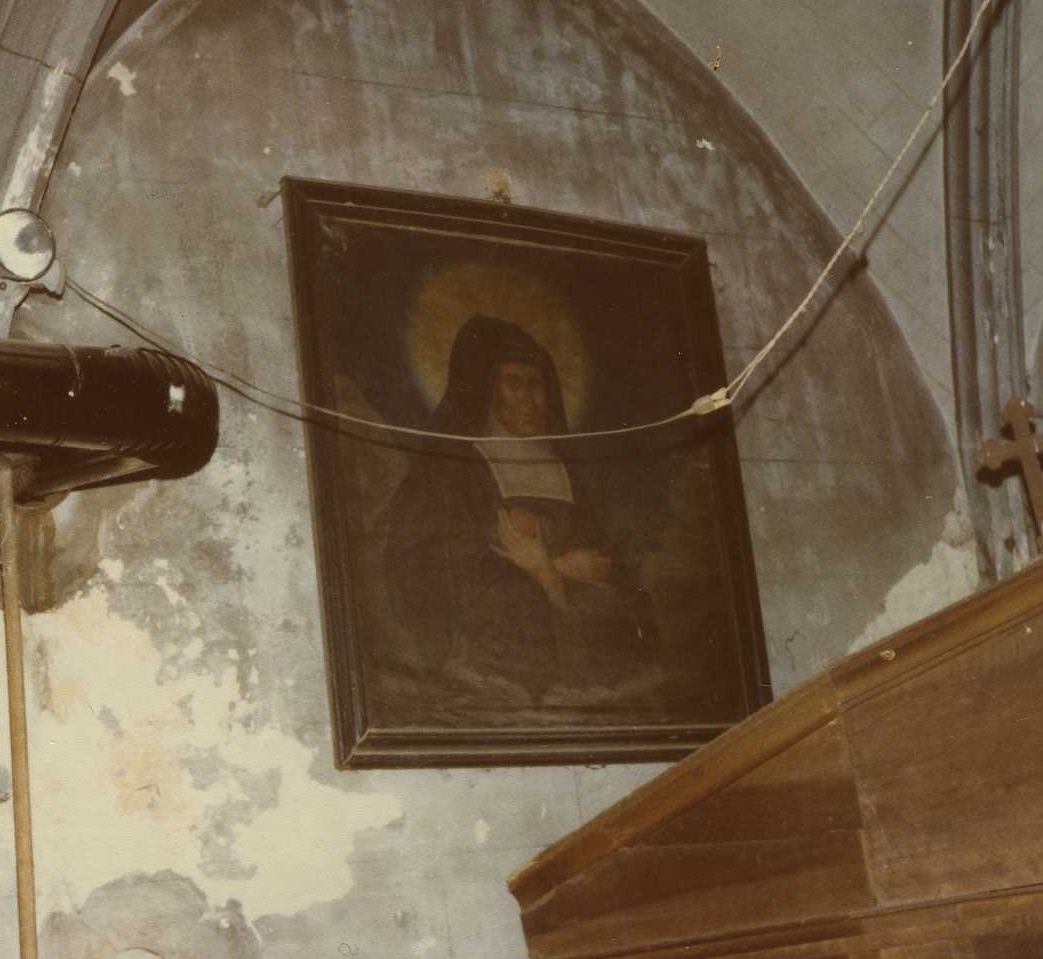 tableau : Sainte Jeanne de Chantal, vue générale