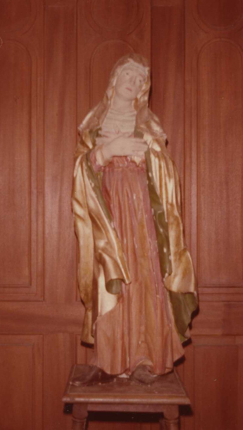 statue de poutre de gloire : Vierge, vue générale - © Ministère de la Culture (France), Médiathèque du patrimoine et de la photographie, diffusion RMN-GP