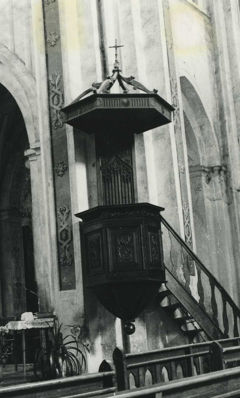 chaire à prêcher (cuve), vue générale - © Ministère de la Culture (France), Médiathèque du patrimoine et de la photographie, diffusion RMN-GP