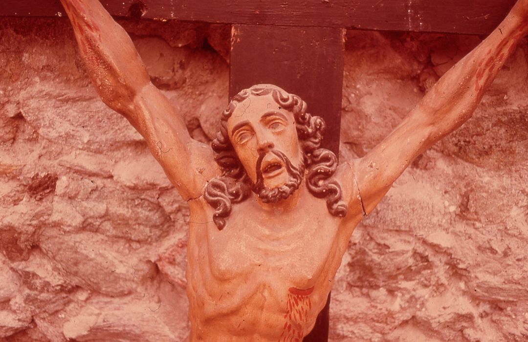 statue : Christ en croix, vue partielle - © Ministère de la Culture (France), Médiathèque du patrimoine et de la photographie, diffusion RMN-GP