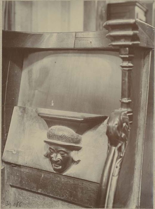 stalles, détail - © Ministère de la Culture (France), Médiathèque du patrimoine et de la photographie, diffusion GrandPalaisRmn Photo