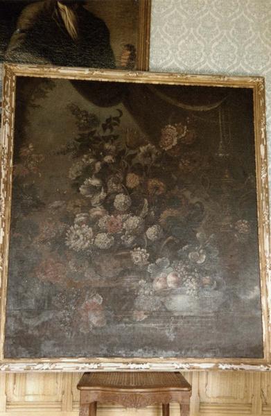 tableau : fleurs et fruits - © Ministère de la Culture (France), Médiathèque du patrimoine et de la photographie (objets mobiliers), tous droits réservés