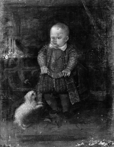 tableau : portrait représentant un prince de Mantoue enfant - © Ministère de la Culture (France), Médiathèque du patrimoine et de la photographie (objets mobiliers), tous droits réservés