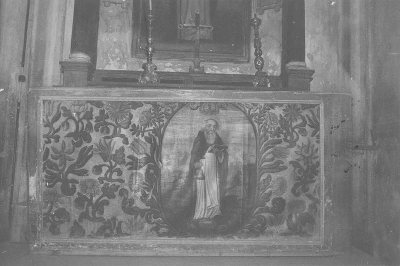 devant d'autel : saint Antoine, vue générale - © Ministère de la Culture (France), Médiathèque du patrimoine et de la photographie (objets mobiliers), tous droits réservés