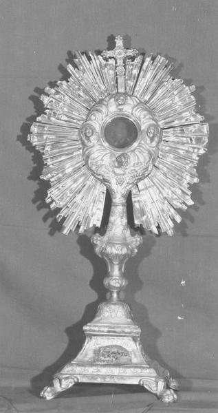 ostensoir, vue générale - © Ministère de la Culture (France), Médiathèque du patrimoine et de la photographie (objets mobiliers), tous droits réservés