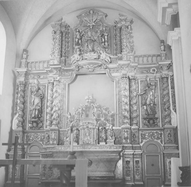 retable du maître-autel, vue générale