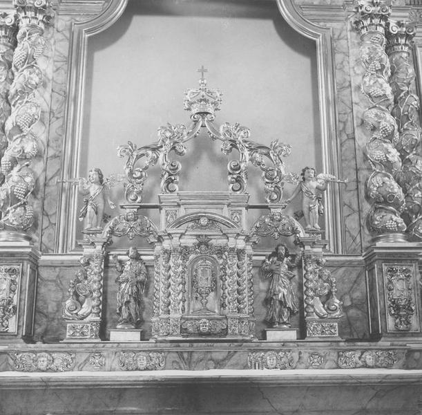 tabernacle du maître-autel, vue générale