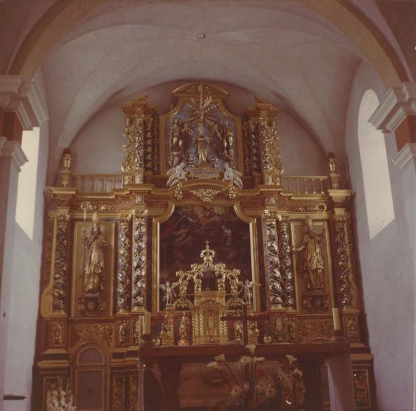 retable du maître-autel, vue générale