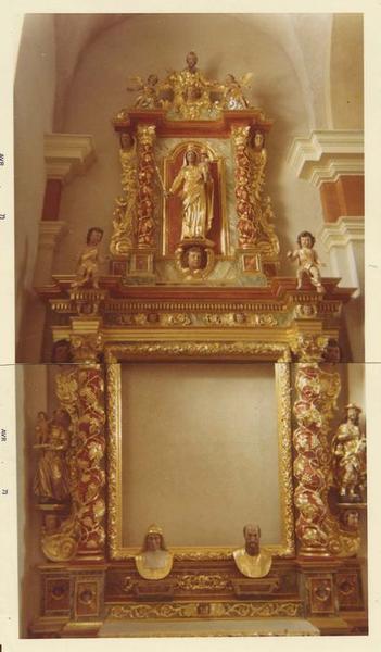 Retable, tableau : Martyre de sainte Apolline (le)