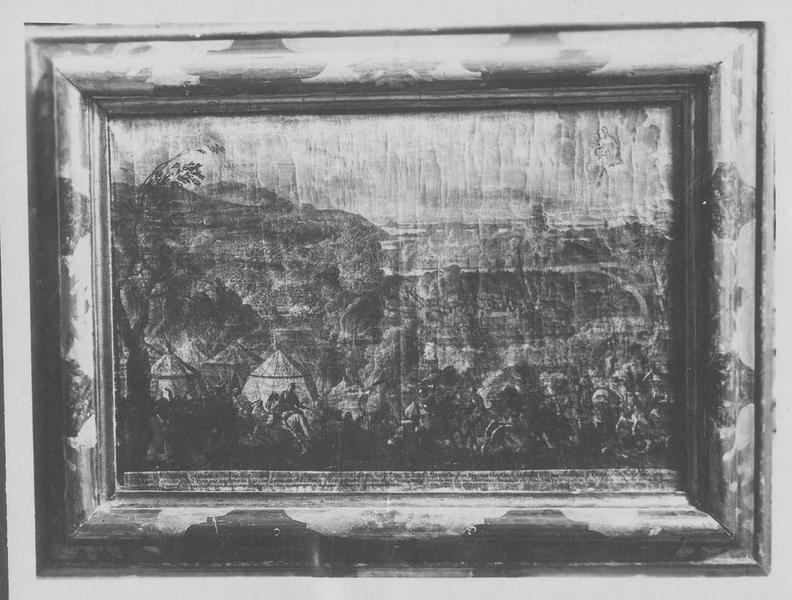 tableau : prise de Vienne (la), vue générale