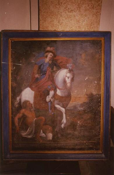 tableau : saint Martin partageant son manteau, vue générale - © Ministère de la Culture (France), Médiathèque du patrimoine et de la photographie (objets mobiliers), tous droits réservés