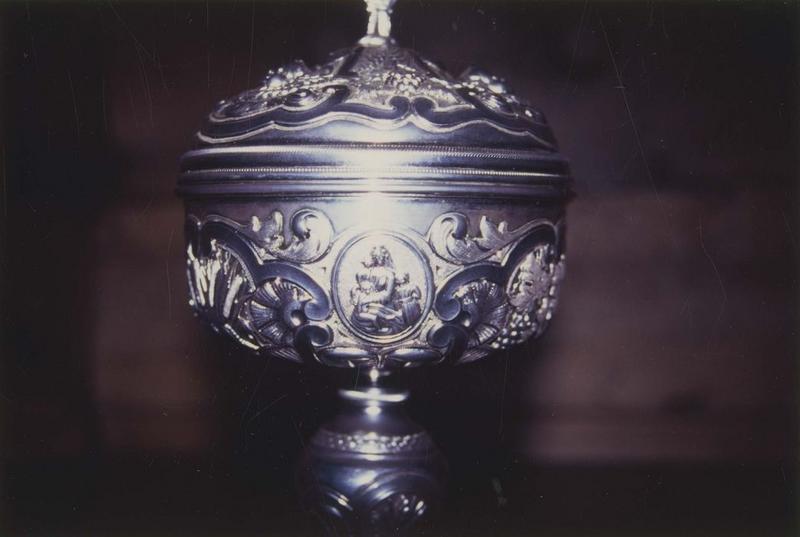 ciboire, détail de la coupe
