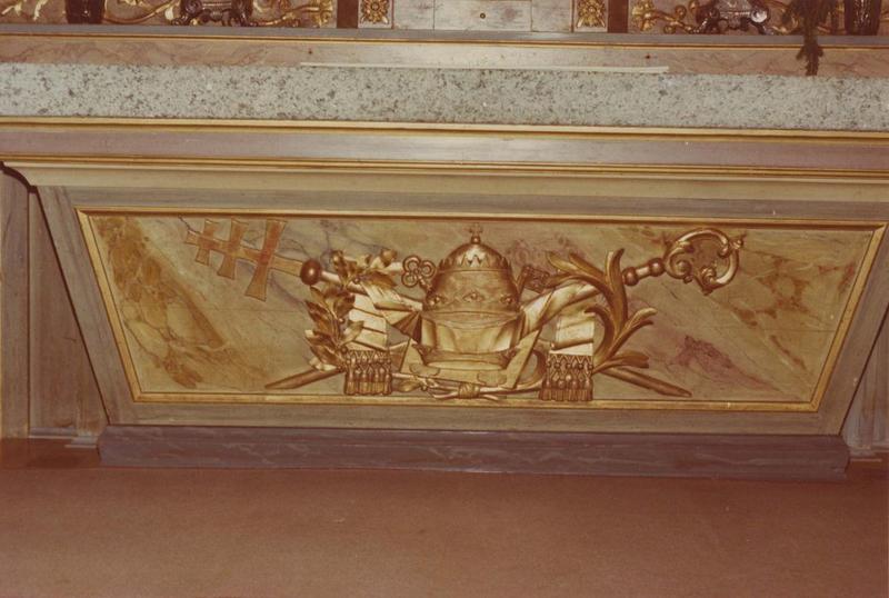 autel du maître-autel, vue générale
