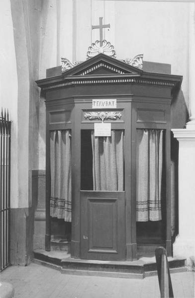 confessionnal, vue générale - © Ministère de la Culture (France), Médiathèque du patrimoine et de la photographie (objets mobiliers), tous droits réservés