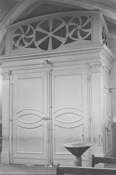 tambour de porte, serrure, vue générale - © Ministère de la Culture (France), Médiathèque du patrimoine et de la photographie (objets mobiliers), tous droits réservés