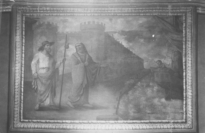 peinture : Départ de saint Jacques pour l'Espagne, vue générale - © Ministère de la Culture (France), Médiathèque du patrimoine et de la photographie (objets mobiliers), tous droits réservés