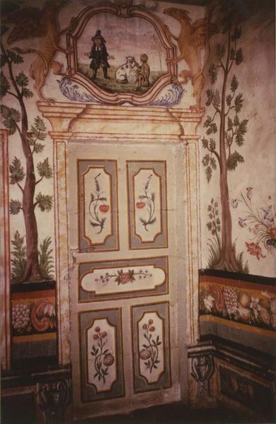 peintures monumentales : scènes de Don Quichotte et Sancho Pansa, détail - © Ministère de la Culture (France), Médiathèque du patrimoine et de la photographie (objets mobiliers), tous droits réservés