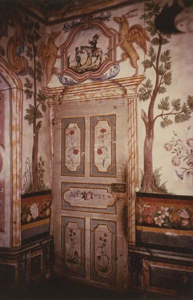 peintures monumentales : scènes de Don Quichotte et Sancho Pansa, détail - © Ministère de la Culture (France), Médiathèque du patrimoine et de la photographie (objets mobiliers), tous droits réservés