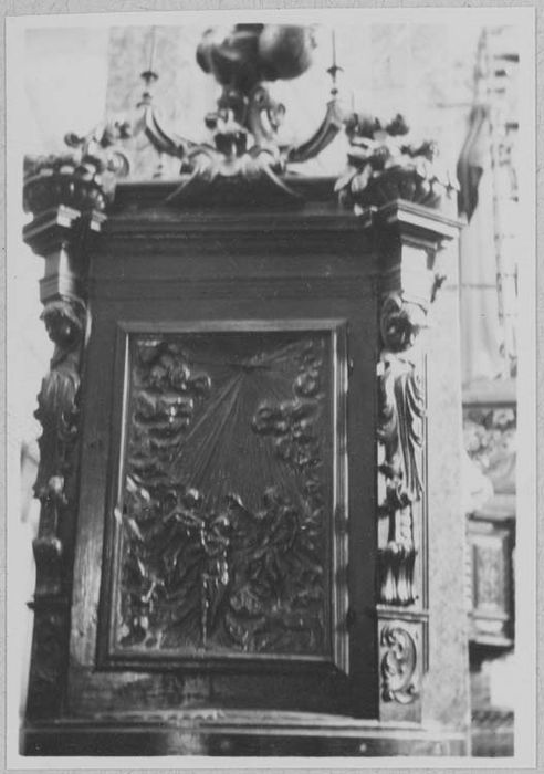 chaire à prêcher, détail - © Ministère de la Culture (France), Médiathèque du patrimoine et de la photographie, diffusion GrandPalaisRmn Photo