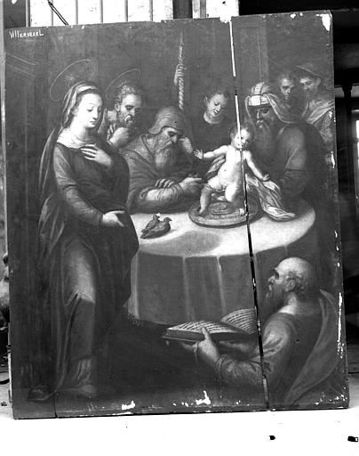 Circoncision, peinture sur toile