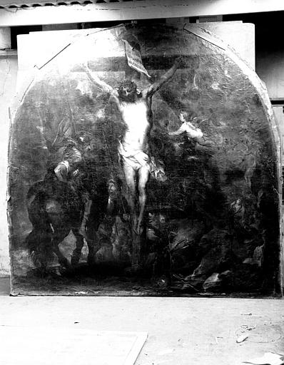 Crucifixion, peinture sur toile