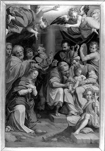 La circoncision, peinture sur toile de la chapelle de la Vierge